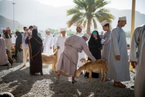 Nizwa cattle souq for friday